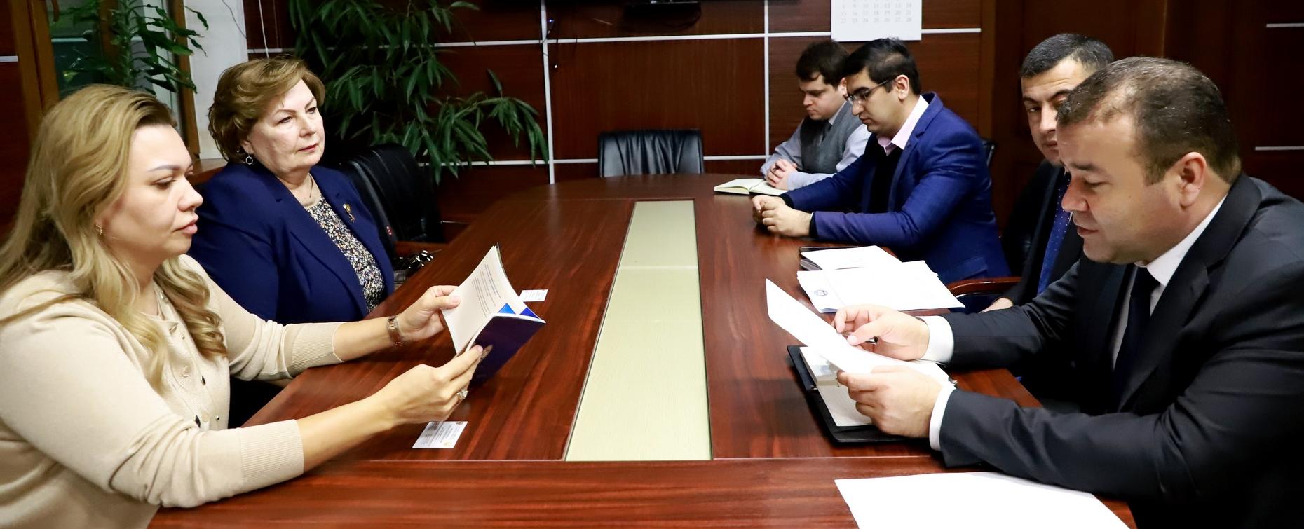 Встреча ректора РТСУ с представителями Независимого агентства аккредитации и рейтинга