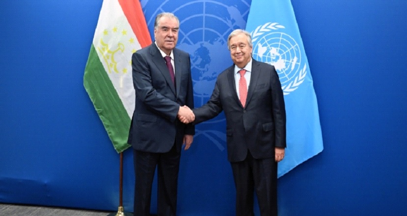 Участие Президента Республики Таджикистан, уважаемого Эмомали Рахмона в общих дебатах 78-й сессии Генеральной Ассамблеи Организации Объединённых Наций