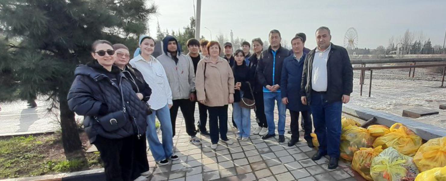 РТСУ принял участие в экологической акции по благоустройству прибрежной зоны