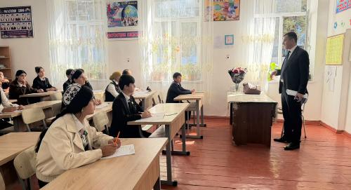 В Хатлонской области продолжается национальная олимпиада по финансовой безопасности
