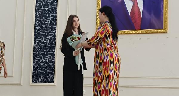 Ученица школы РТСУ в Душанбе заняла первое место в районном туре конкурса «Тоҷикистон – Ватани азизи ман»