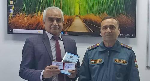 Представитель РТСУ повысил квалификацию в сфере подготовки к чрезвычайным ситуациям