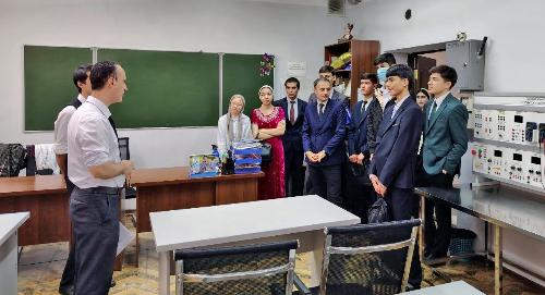 Профориентационная встреча со студентами Технического колледжа ТТУ имени академика М.С. Осими в РТСУ