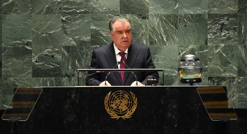 Участие Президента Республики Таджикистан, уважаемого Эмомали Рахмона в общих дебатах 78-й сессии Генеральной Ассамблеи Организации Объединённых Наций
