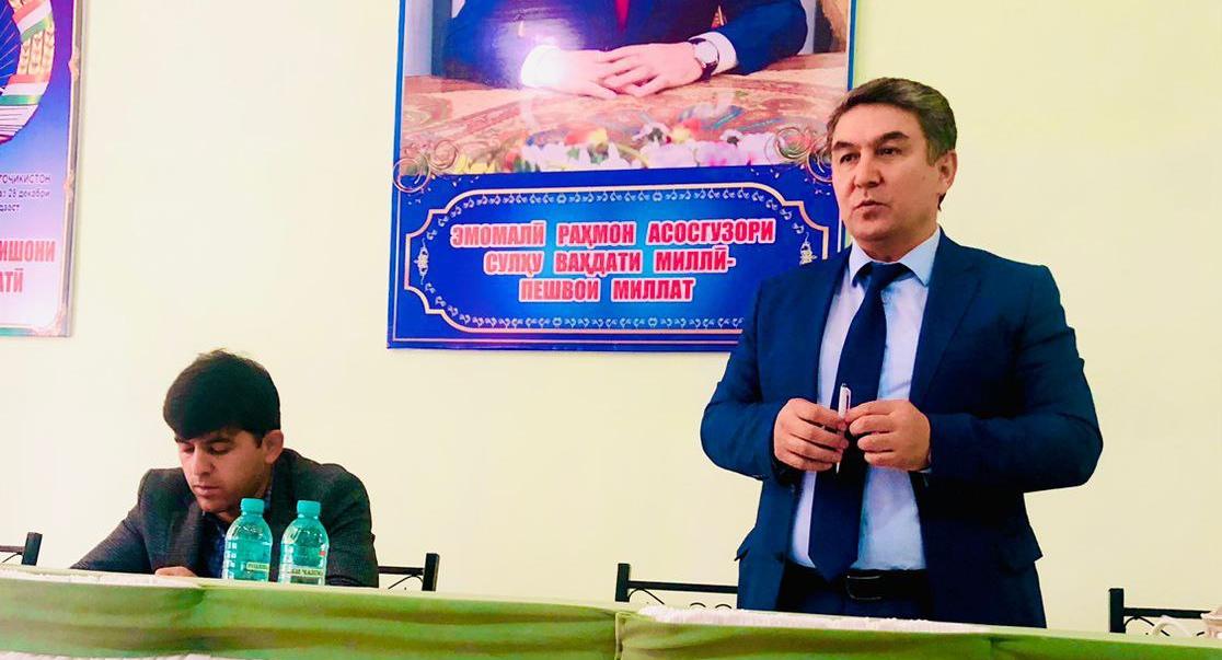 Рабочий визит ректора РТСУ в Кушониёнский район