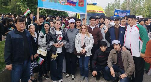 РТСУ на XVI Международном душанбинском полумарафоне в честь Дня столицы