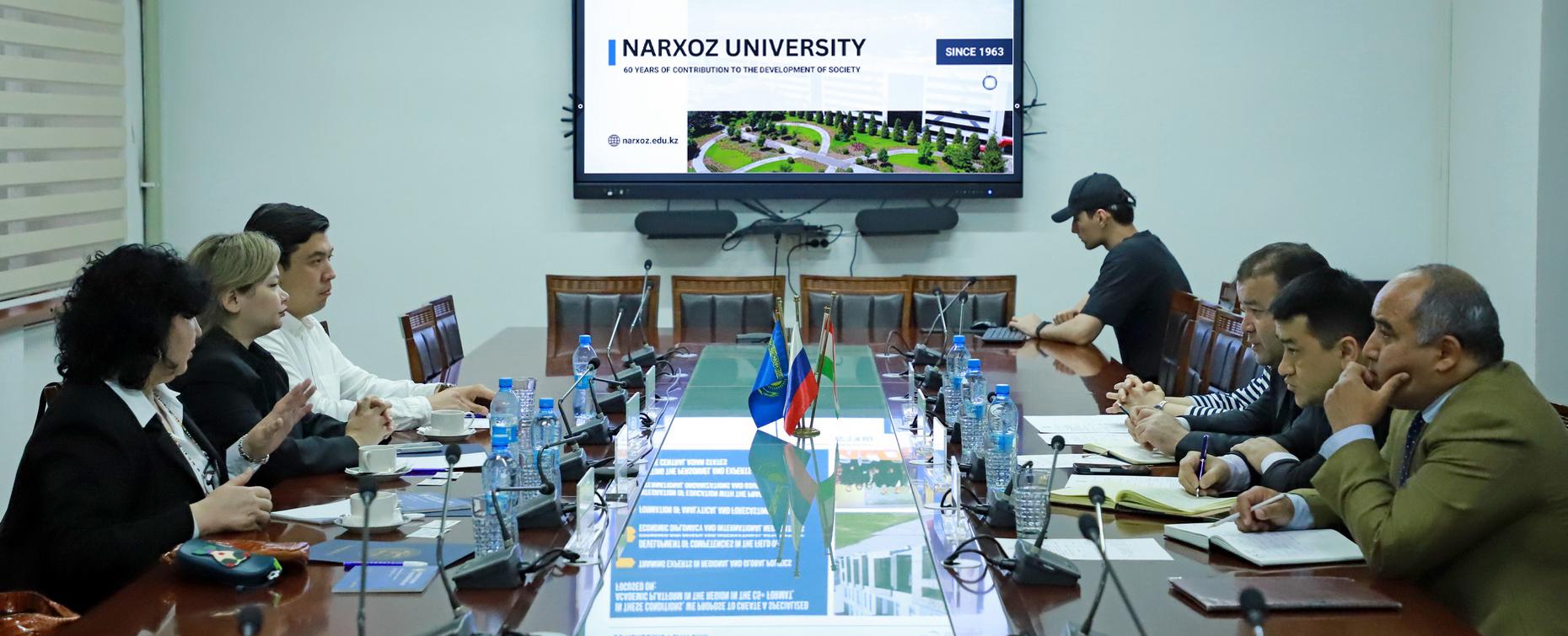 РТСУ и Университет Нархоз обсудили формирование единого образовательного пространства Центральной Азии